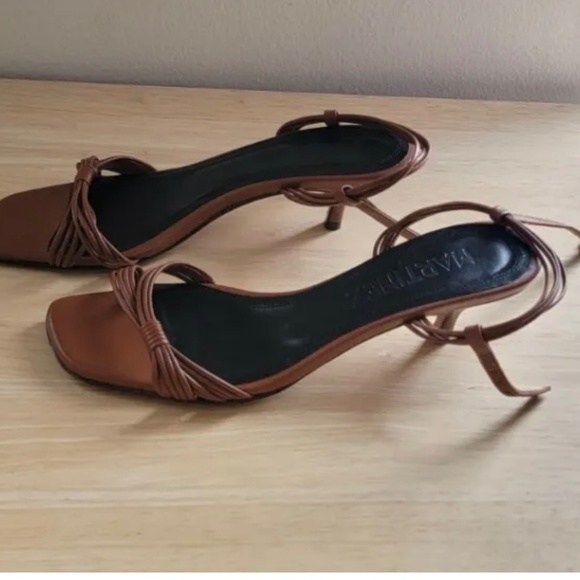 Souliers Martinez Guardamar Leather Sandals Size 38 - Picture 2 of 10